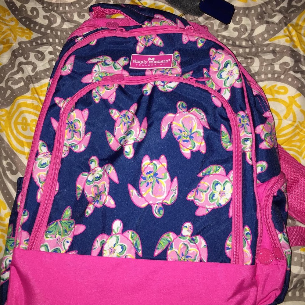 nwt simply southern book bag